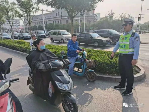 一盔一带 ,安全常在丨淮北交警多措并行让安全深入人心