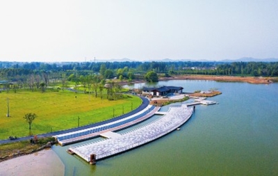 淮北市杜集区:“醉”美朔西湖,打造城市生态名片